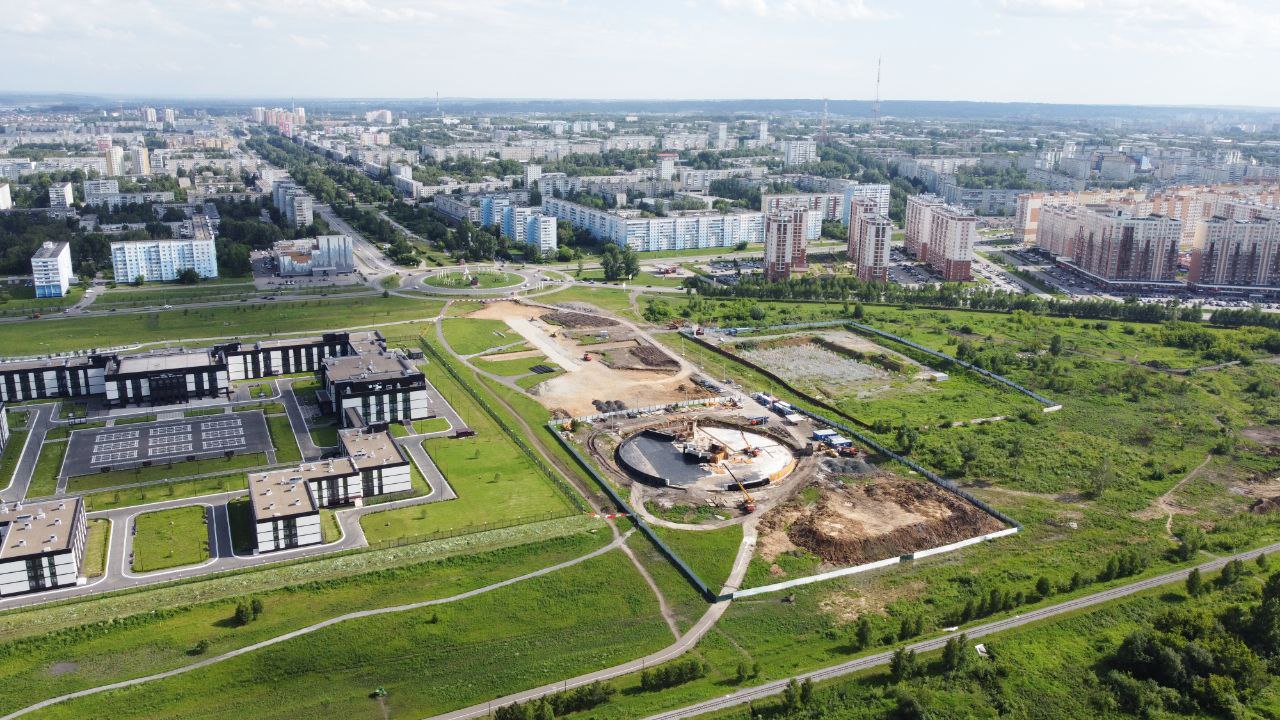 Первая очередь мемориального комплекса героям-сибирякам в Кемерове готова на 40%